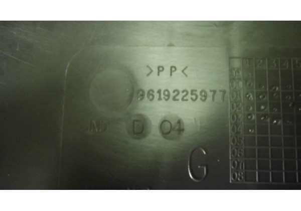 Обшивка дверей передніх лівих Citroen, Peugeot, 02-08, 9619225977